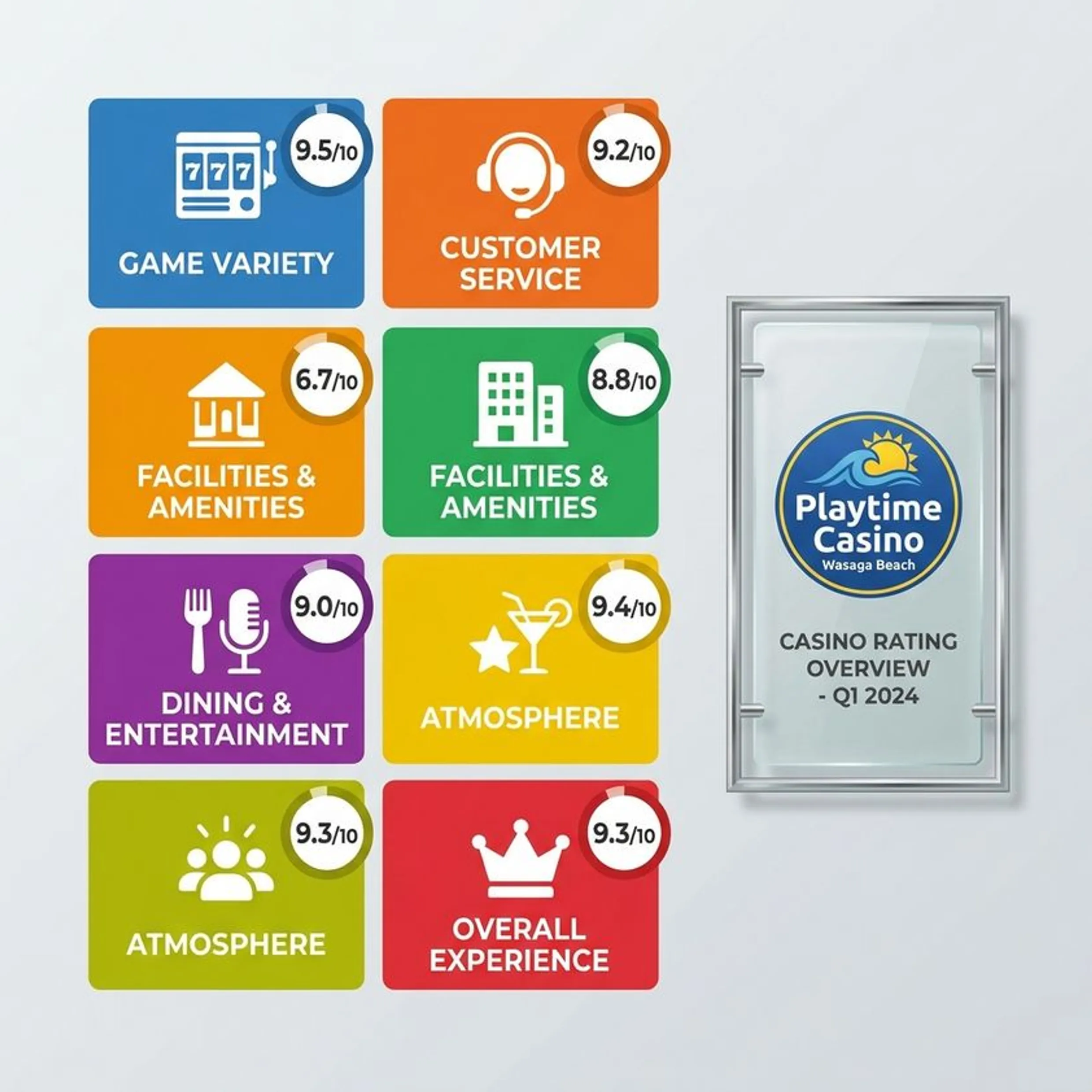Playtime Casino Wasaga Beach: casino ratings and review overview